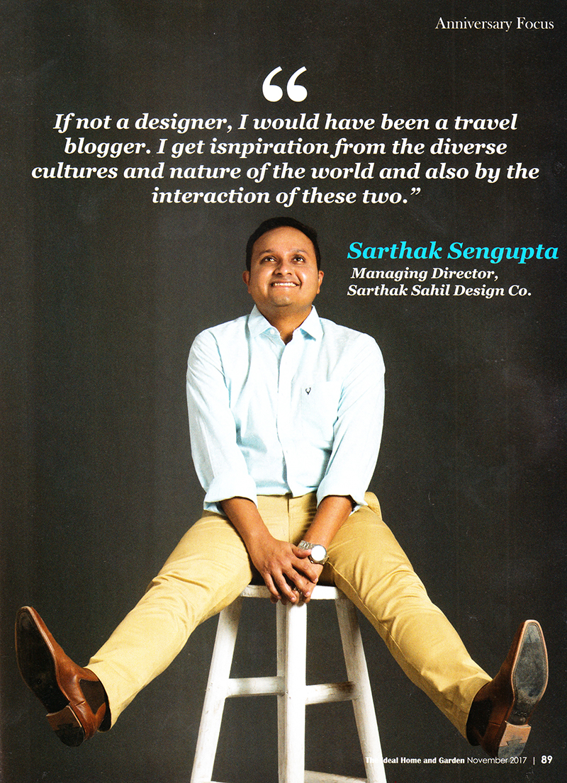Ideal Home magzine page 89 Sarthak Sengupta